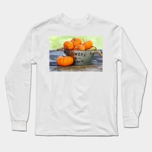 Squashes in a basket Long Sleeve T-Shirt